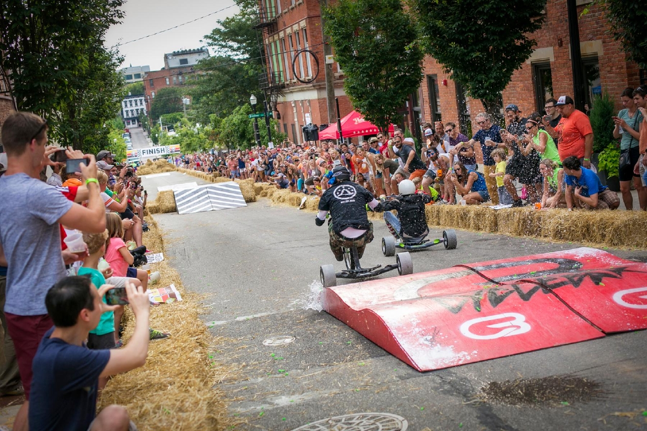 Danger Wheel Adult BigWheel Racing Takes Over Pendleton Cincinnati