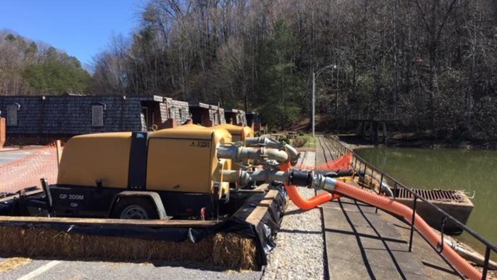 Lake drain in Marion expected to reveal dam problems WLOS