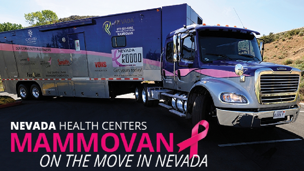 Nevada Health Center�s Mammovan gets a new look thanks to