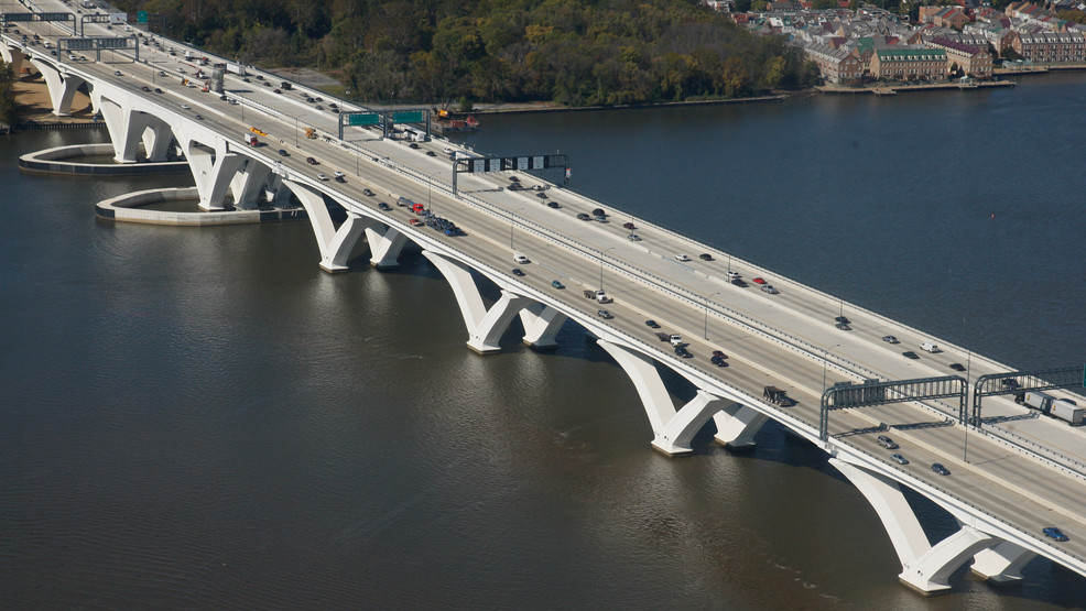 Woodrow Wilson Bridge scheduled for maintenance Monday night WJLA