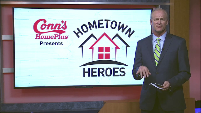 Hometown Hero set aside own problems to help others after Harvey