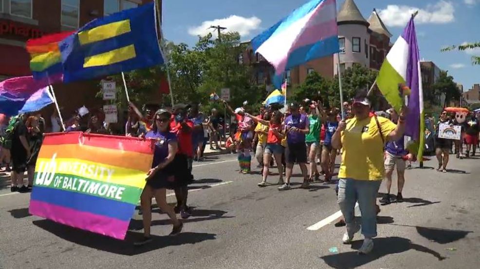 Baltimore Pride Parade 2018 WBFF