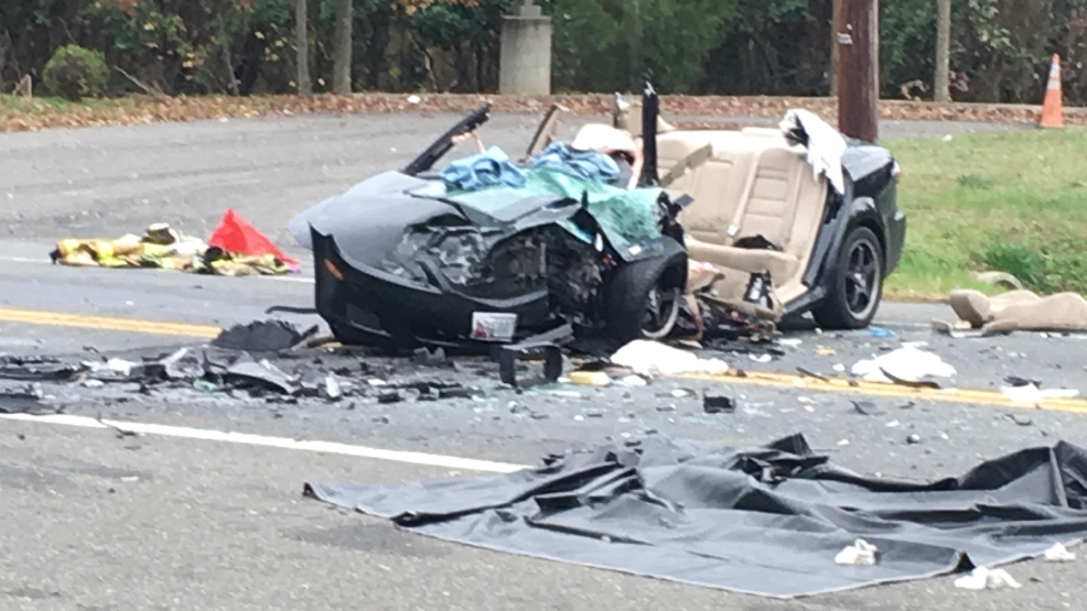 Police on the scene of serious crash in Clinton, Md. WJLA