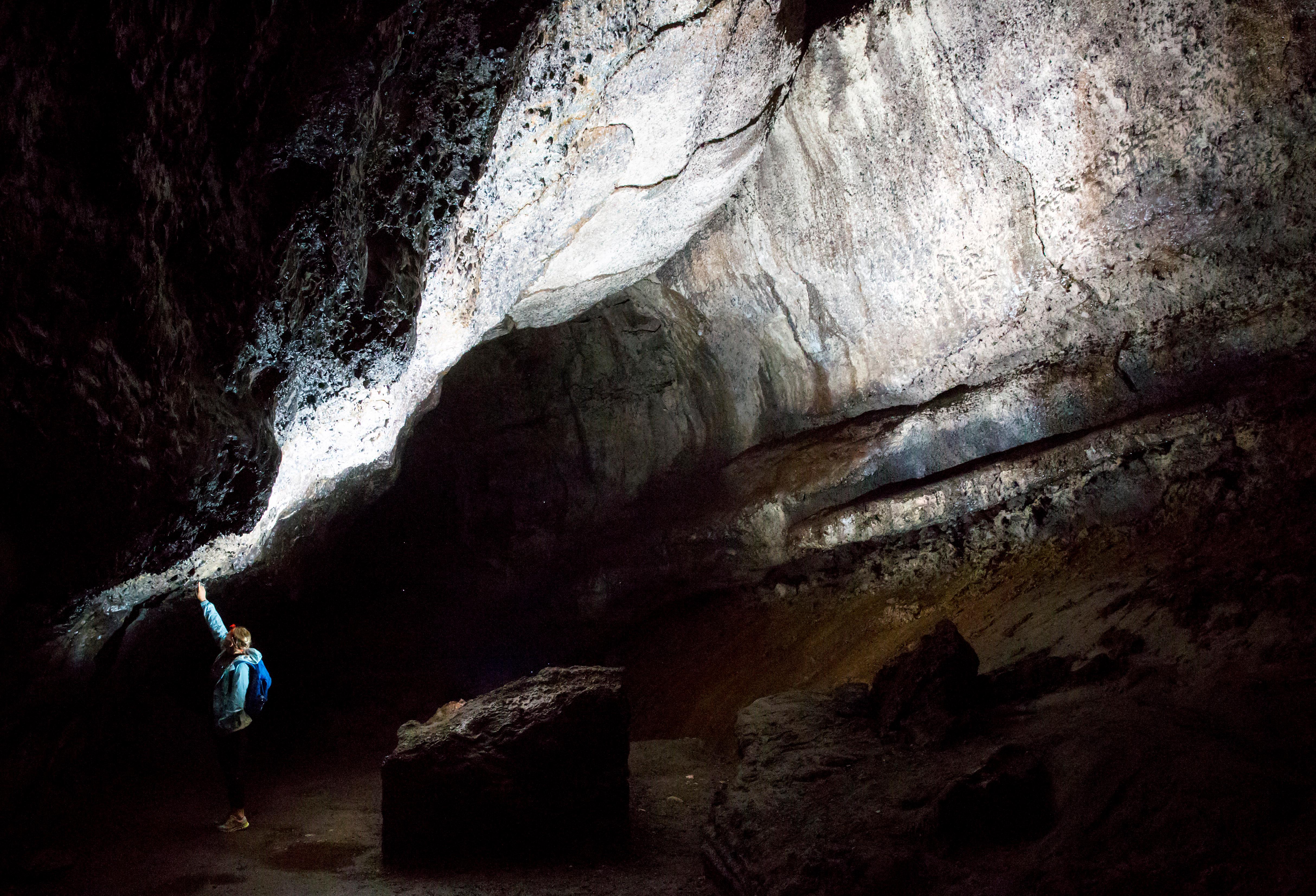 Inside WA's Ape Caves Longest running lava tubes in continental U.S