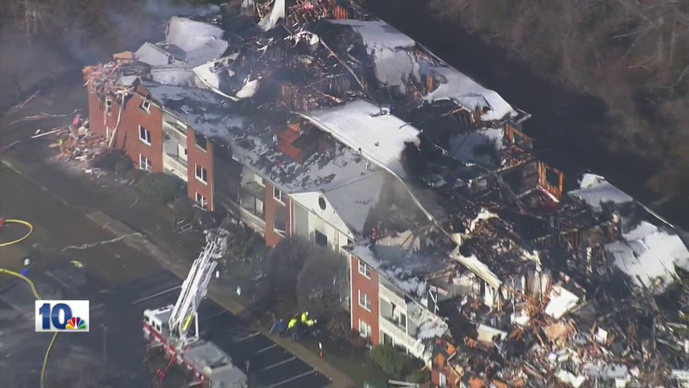 Fall River Fire Department Tears Down Apartment Building To Extinguish ...