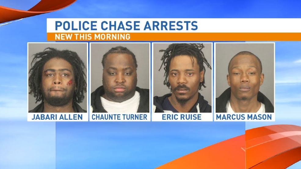 Four People Arrested Following Rochester Car Chase | WHAM