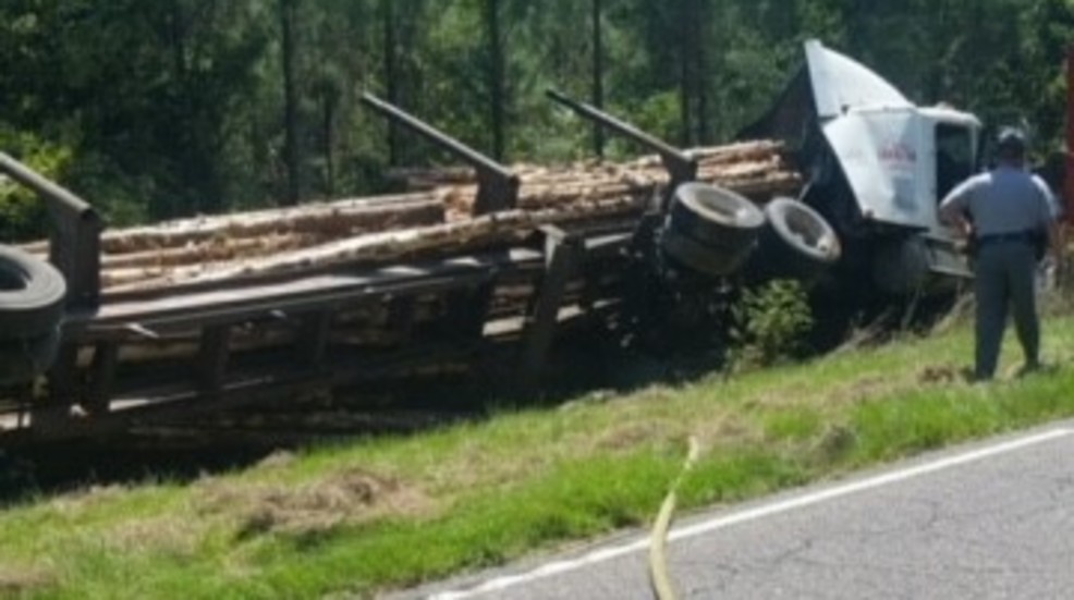 coroner confirms driver of log truck killed in wreck in marion log truck driver