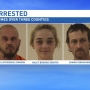 Mitchell County detectives arrest trio in alleged 3-county 'crime spree'