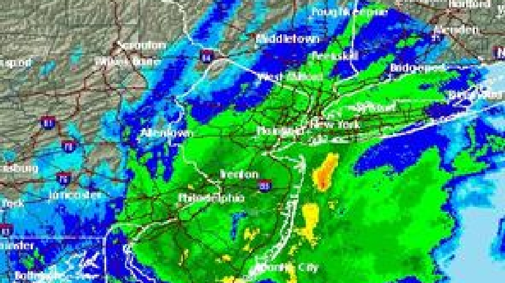 Nor'easter tracking map New York, New Jersey in path of first winter