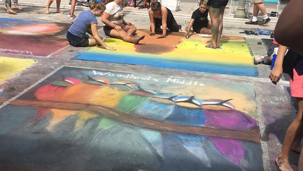 Art comes to life at Lake Worth's Street Painting Festival WPEC