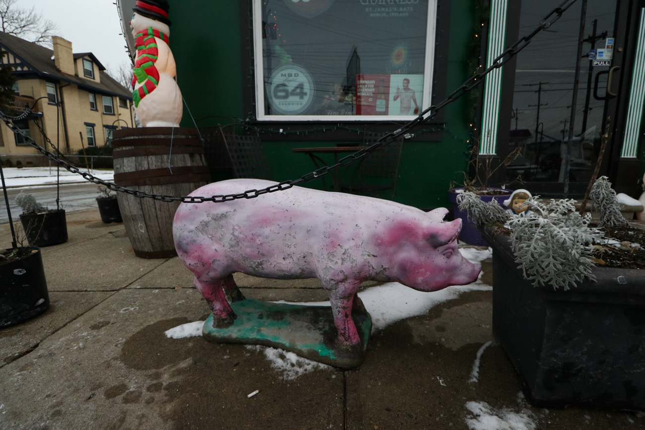 Oakley's Flying Pig Irish Pub Has an Impressive Amount of Irish & Pig
