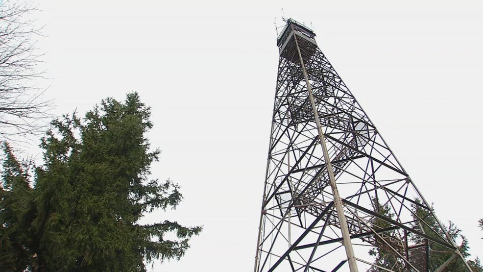 Traveling WV Olson Fire tower WCHS