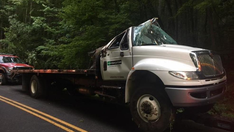 Driver Charged After Truck Carrying Heavy Batteries Crashes On Blue Driver Charged After Truck Carrying Heavy Batteries Crashes On Blue Ridge Parkway
