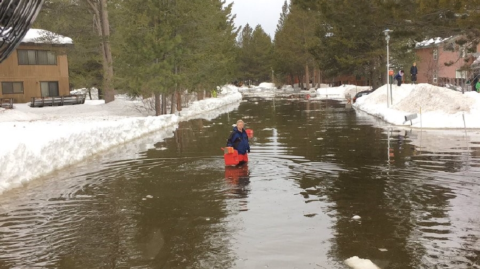 Localized flooding hits South Lake Tahoe prompting voluntary