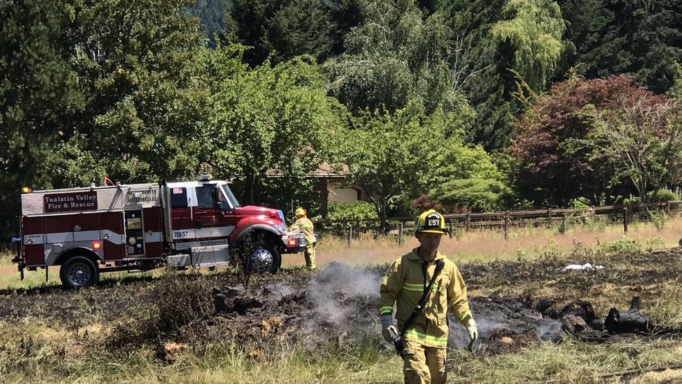 Tualatin Valley Fire & Rescue responds to two fires as 'extremely dry