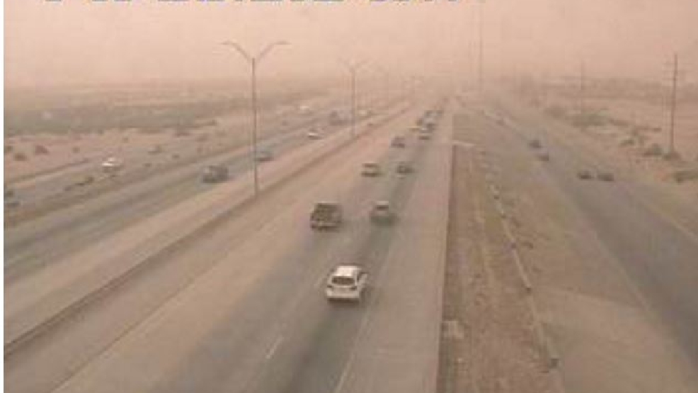 El Paso experienced dusty, windy weather Friday KFOX