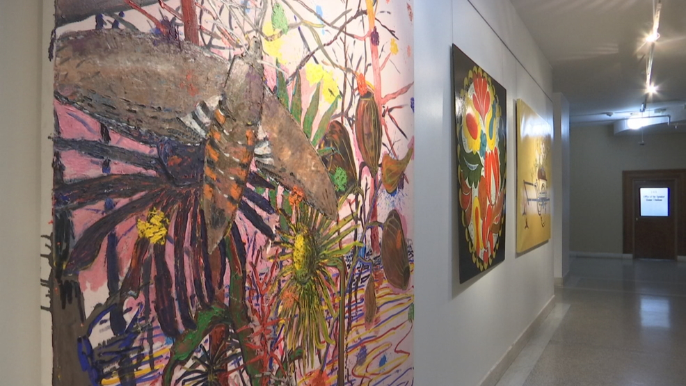 Art gallery enlivens basement of Rhode Island State House WJAR