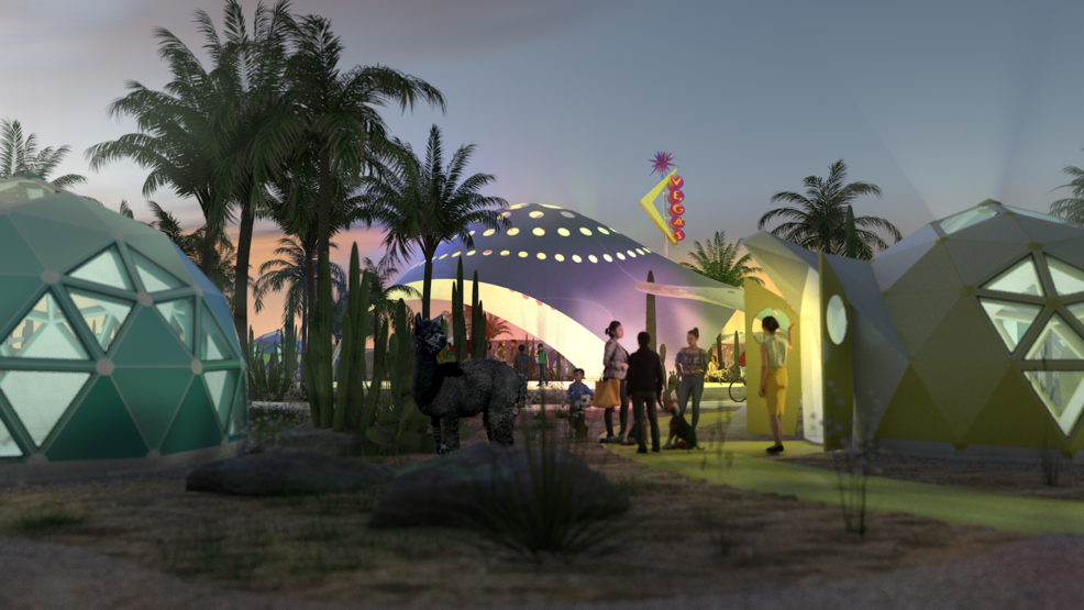 Domes for the Homeless Radical proposal seeks to 'transcend