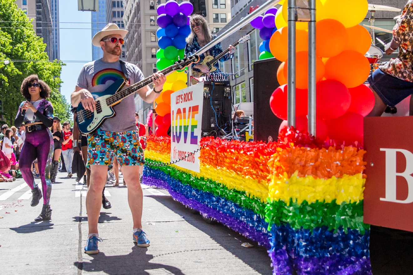 Photos Seattle celebrates at 2016 Pride Parade Seattle Refined