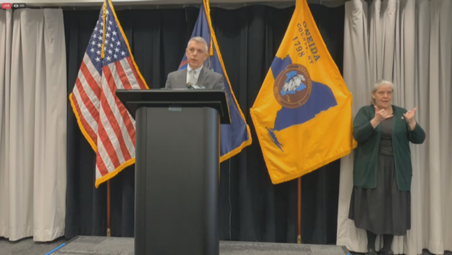 Oneida County Executive calls for in-person school, open vaccine eligibility